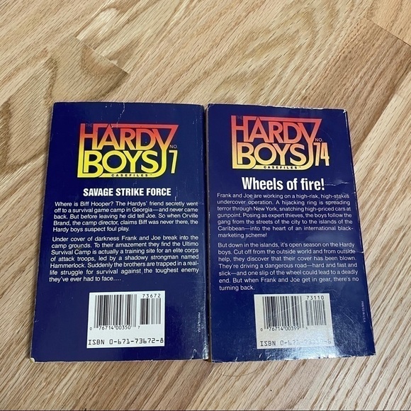 Hardy Boys Case Files Book Bundle #7 74 - Picture 3 of 5